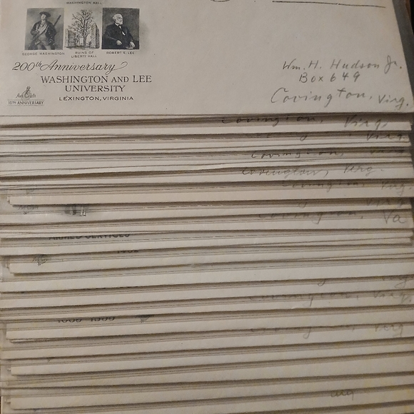 Collection Of Antique Envelopes And Stamps - Picture 3 of 3